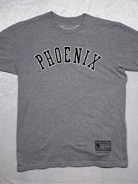 Mitchell & Ness Gray PHOENIX Arch Graphic Tee